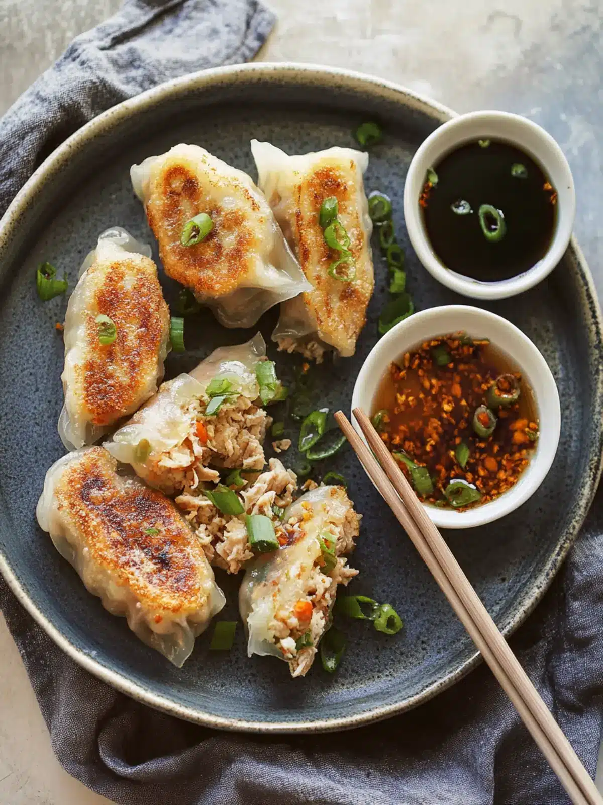 Crispy Rice Paper Chicken Dumplings for an Epic Crunch! 3 Crispy Rice Paper Chicken Dumplings