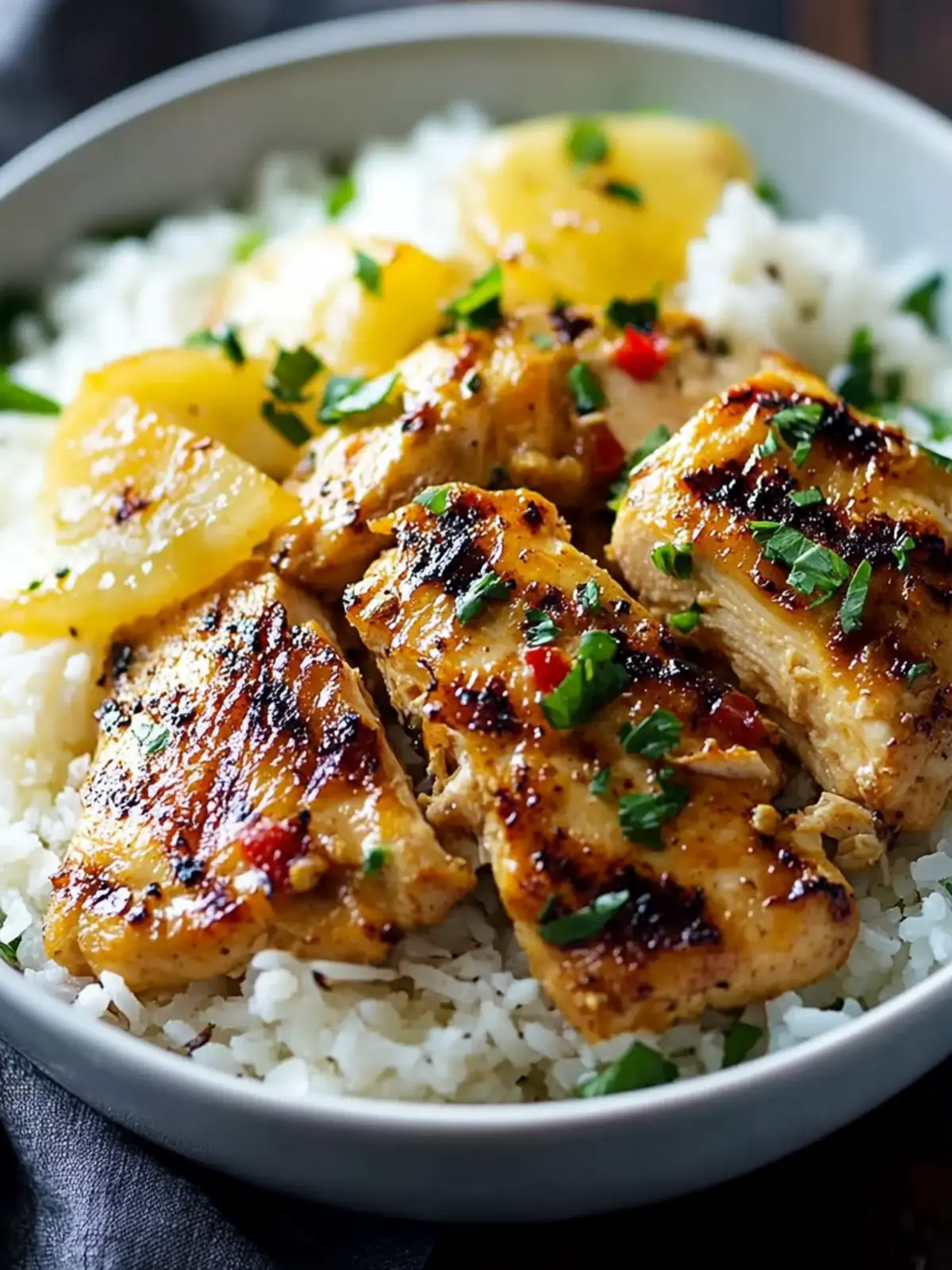 Delicious Hawaiian Chicken & Coconut Rice for Easy Weeknights 5 Hawaiian Chicken & Coconut Ric
