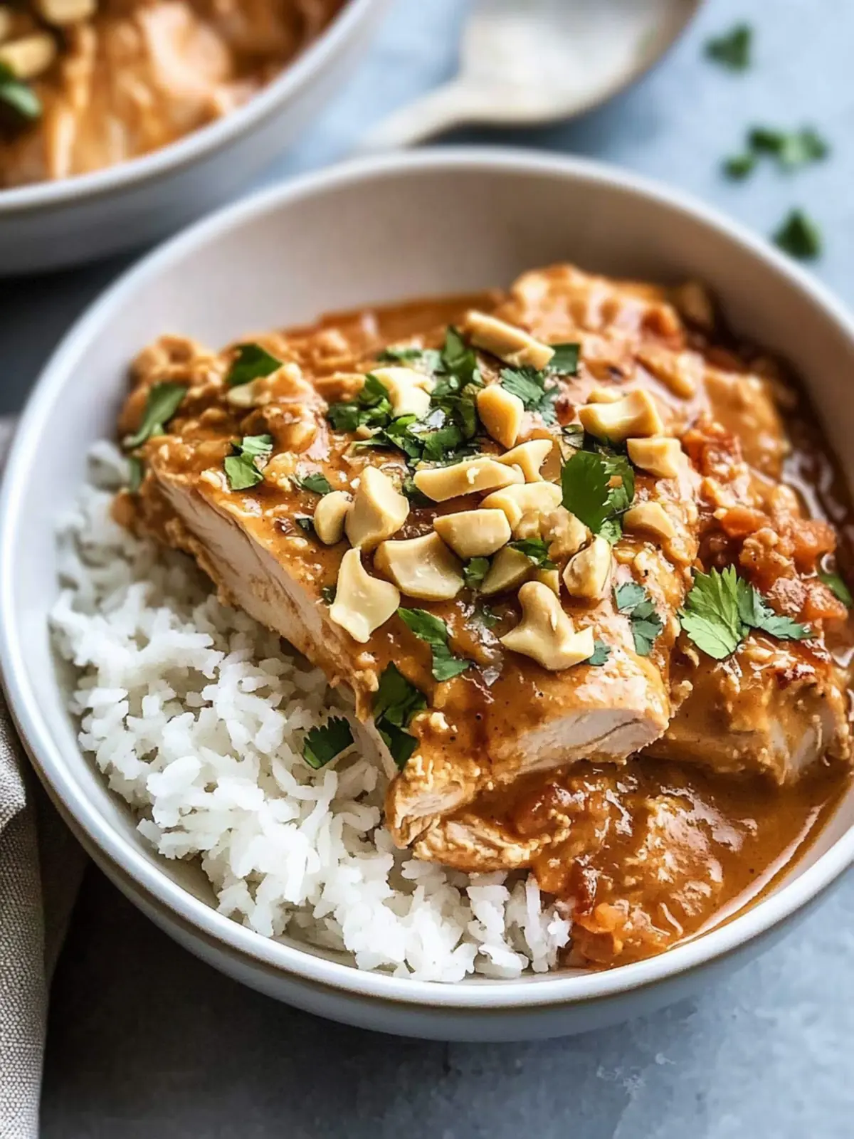 Savory Slow Cooker Peanut Chicken for Effortless Flavor 4 Slow Cooker Peanut Chicken