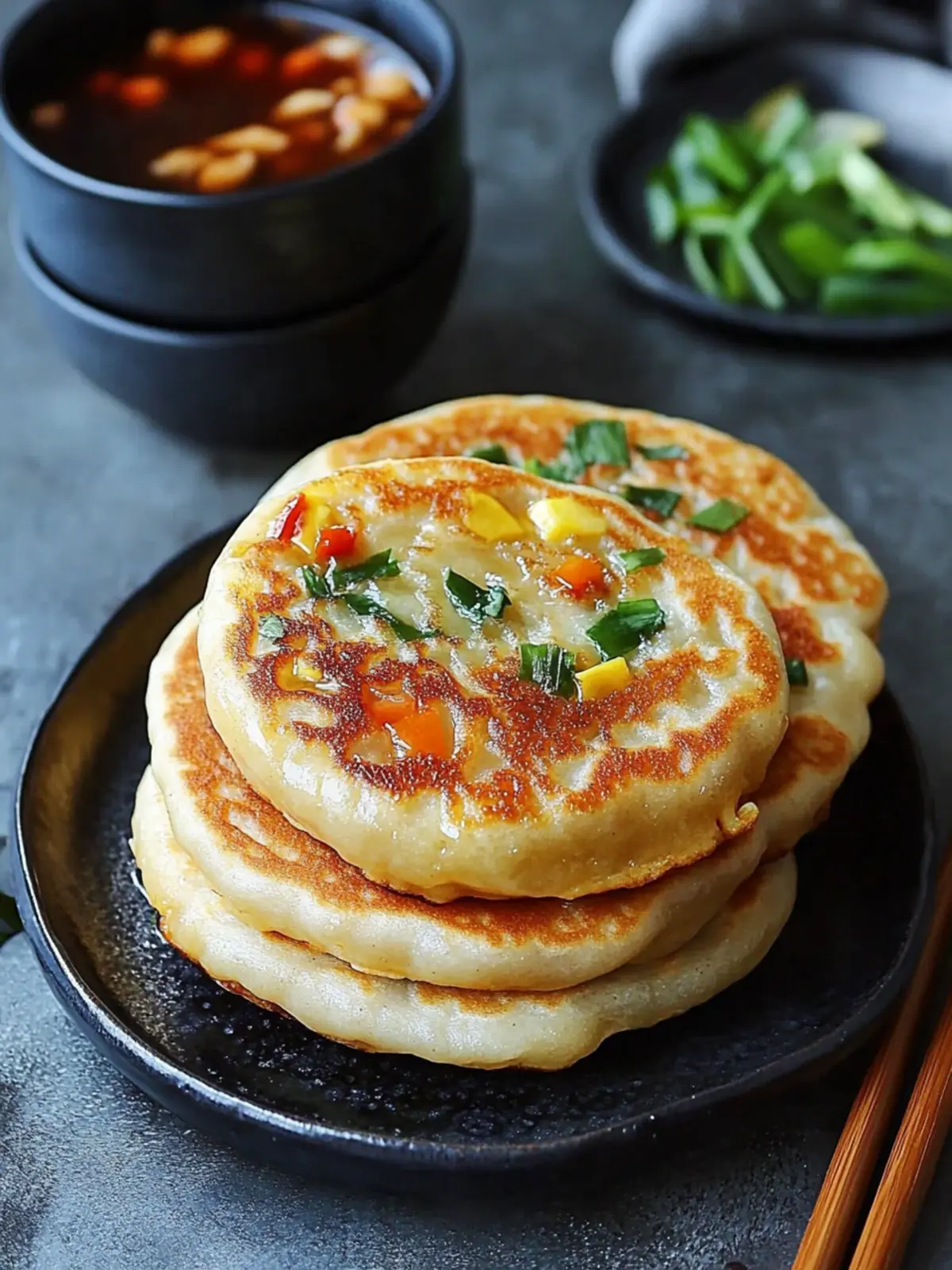 Delicious Chinese-Style Savoury Stuffed Breakfast Pancakes 3 Chinese-Style Savoury Stuffed Breakfast Pancakes