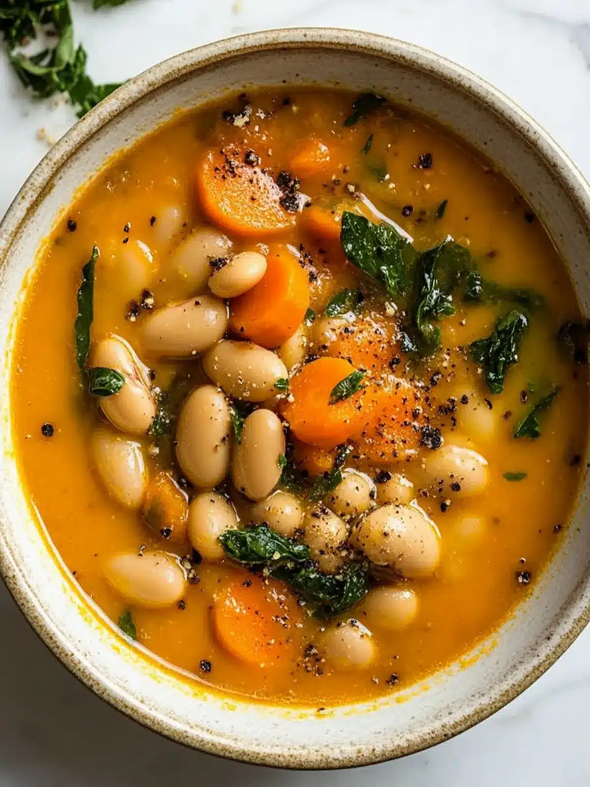 Cozy Up with Brothy Carrot Butter Bean Soup Bliss 5 Brothy Carrot Butter Bean Soup