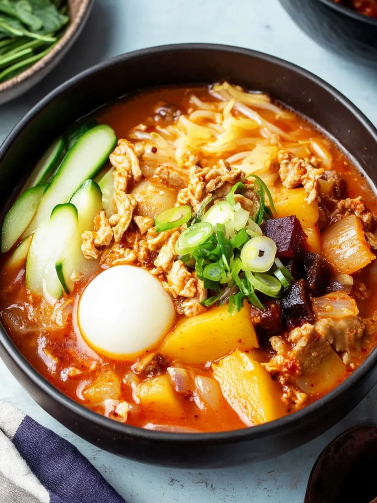 Savory Dakbokkeumtang: A Heartwarming Chicken Delight 3 Dakbokkeumtang