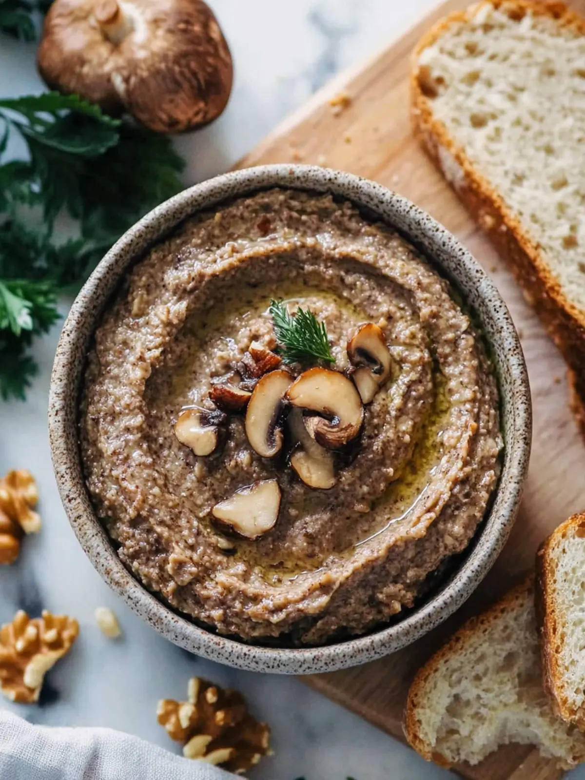 Mushroom Walnut Pate: A Creamy Vegan Delight You’ll Love 3 Mushroom Walnut Pate