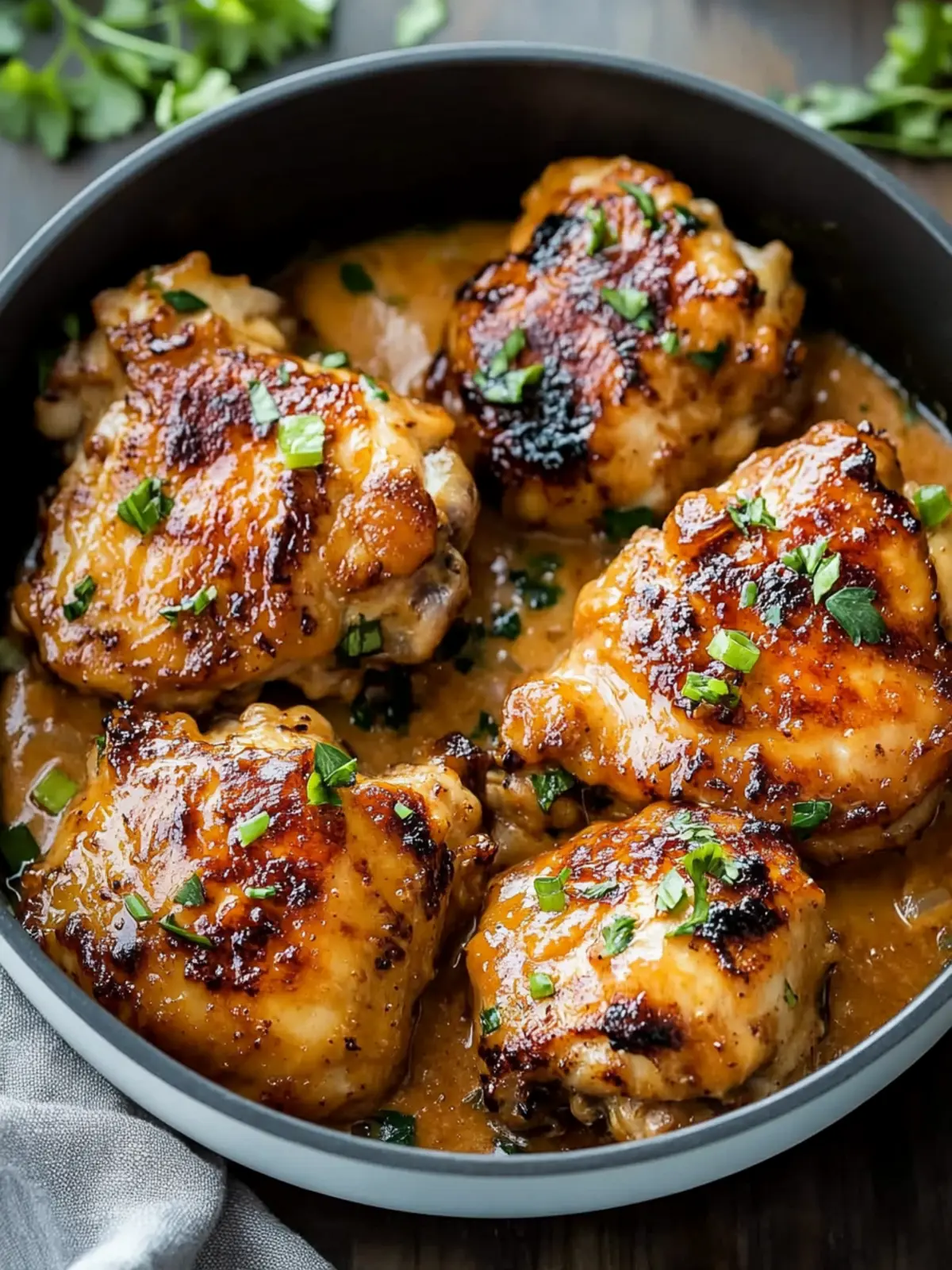 Savory Skillet Bang Bang Chicken Thighs Ready in 22 Minutes 5 Skillet Bang Bang Chicken Thighs