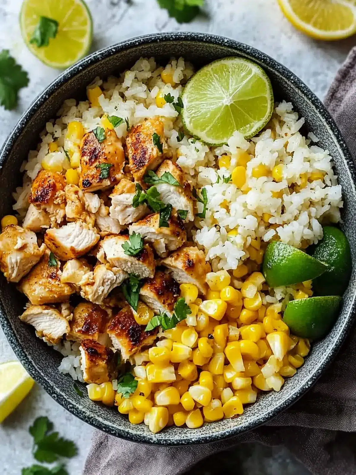 Mouthwatering Street Corn Chicken Rice Bowl You’ll Crave 4 Street Corn Chicken Rice Bowl