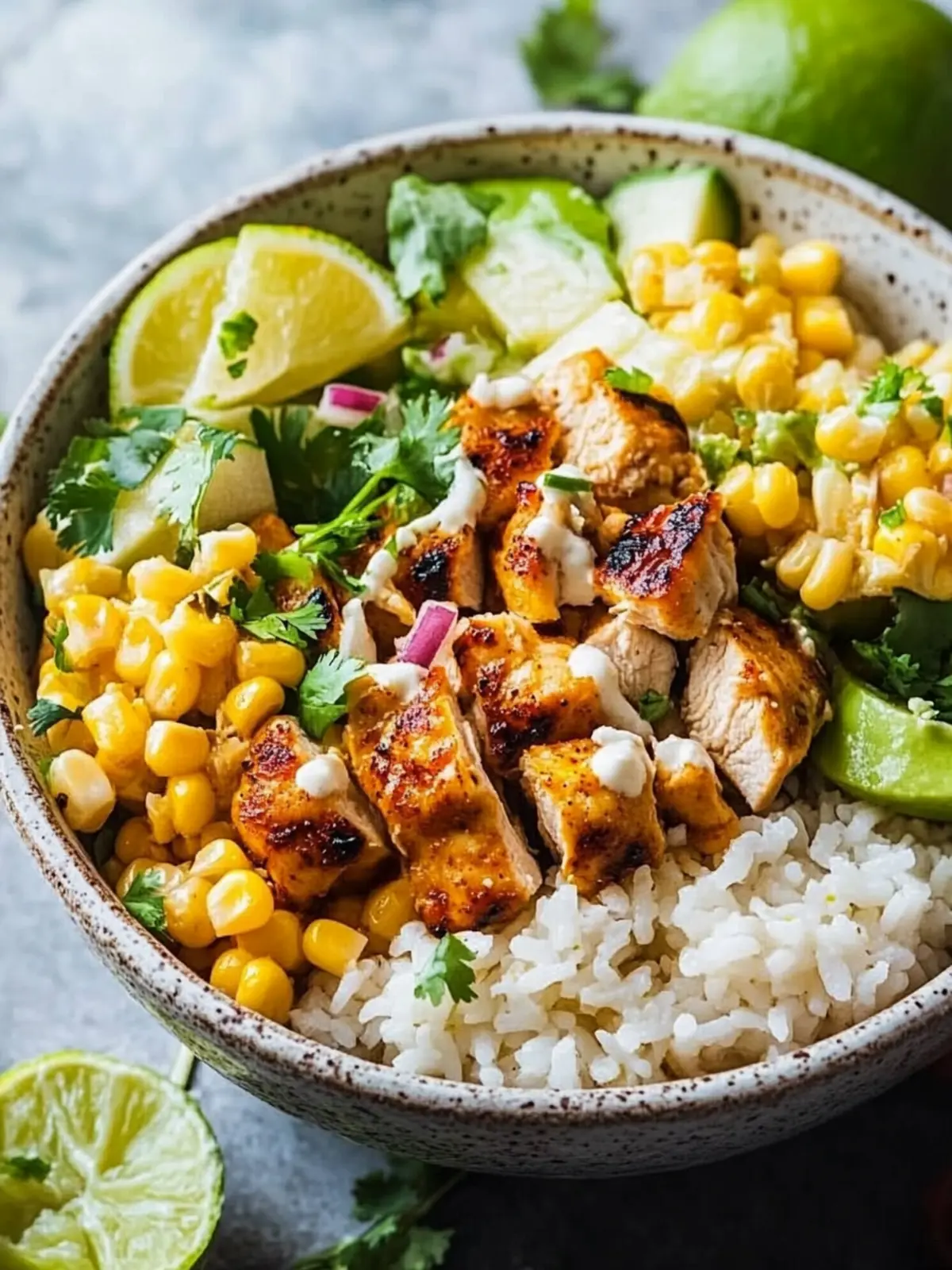 Mouthwatering Street Corn Chicken Rice Bowl You’ll Crave 3 Street Corn Chicken Rice Bowl