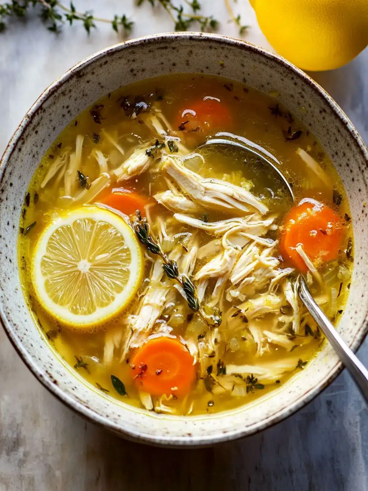 Comforting Crockpot Chicken Lemon Soup for Busy Weeknights 4 Crockpot Chicken Lemon Soup