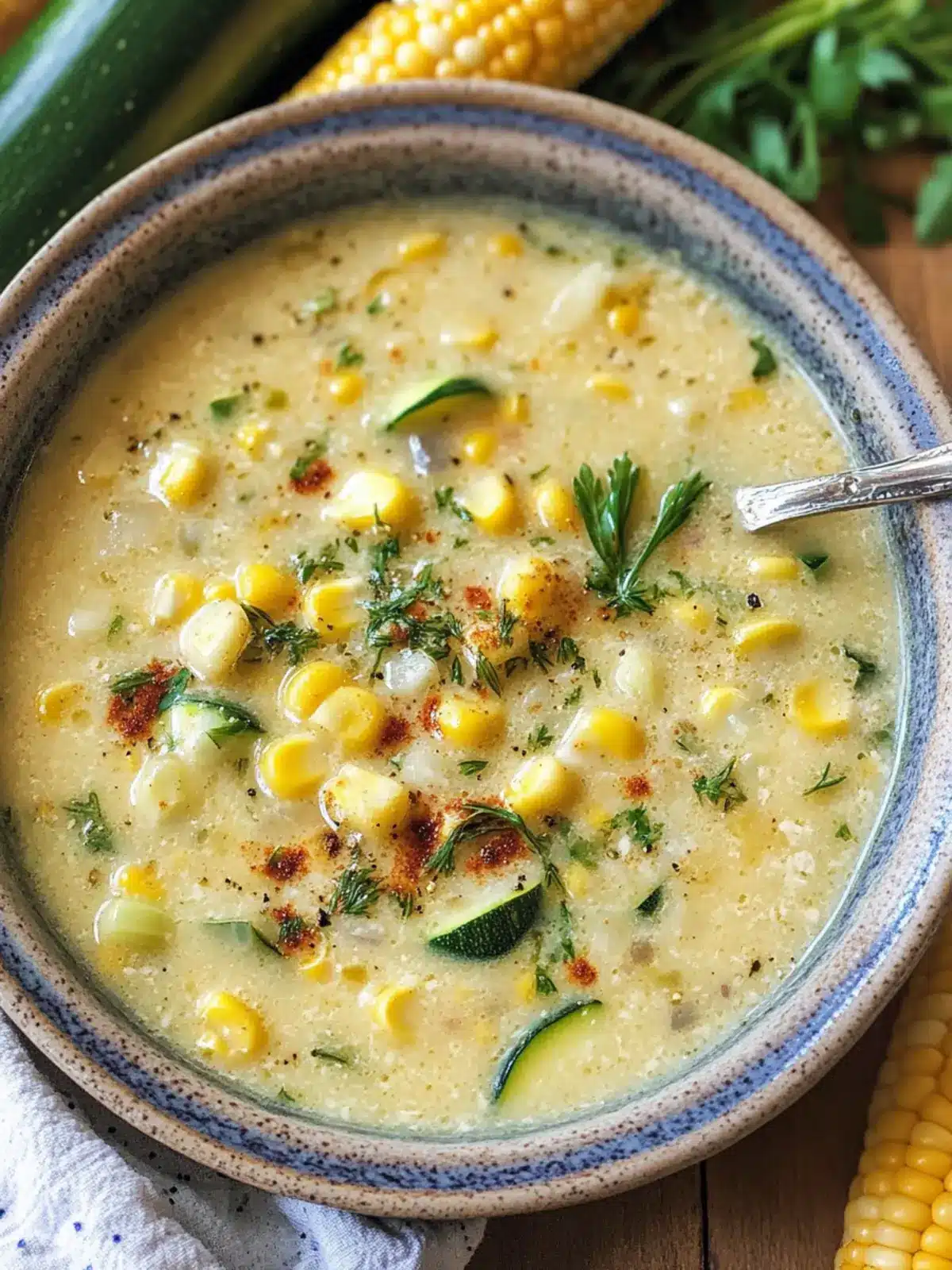 Summer Corn and Zucchini Chowder That's Creamy and Delicious 3 Summer Corn and Zucchini Chowder