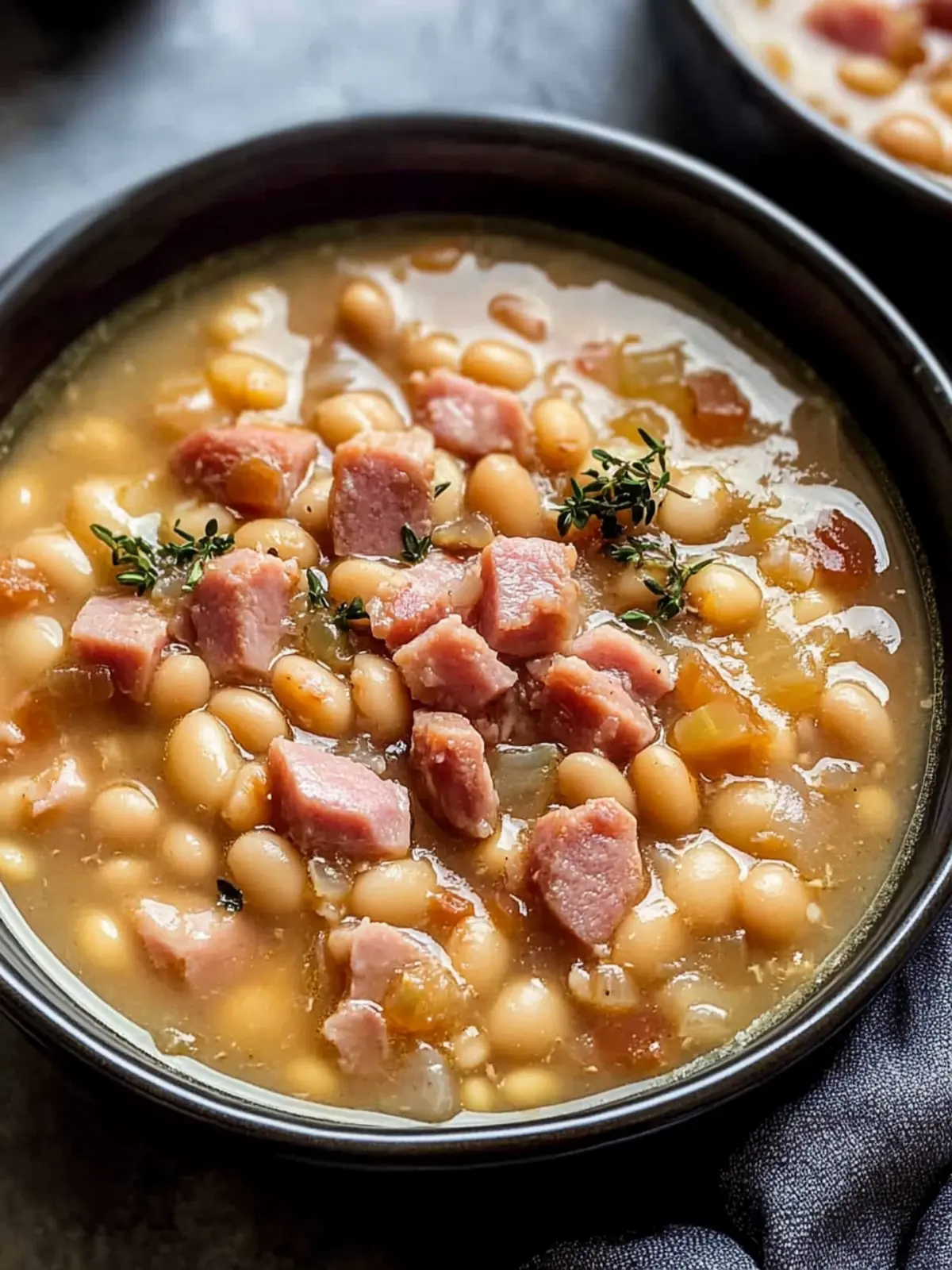 Ham and Navy Bean Soup – Comfort Food for Cozy Evenings 4 Ham and Navy Bean Soup