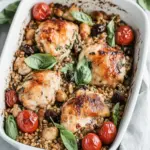 Mediterranean Chicken and Farro Bake: A Summer Flavor Boost 9 Mediterranean Chicken and Farro Bake