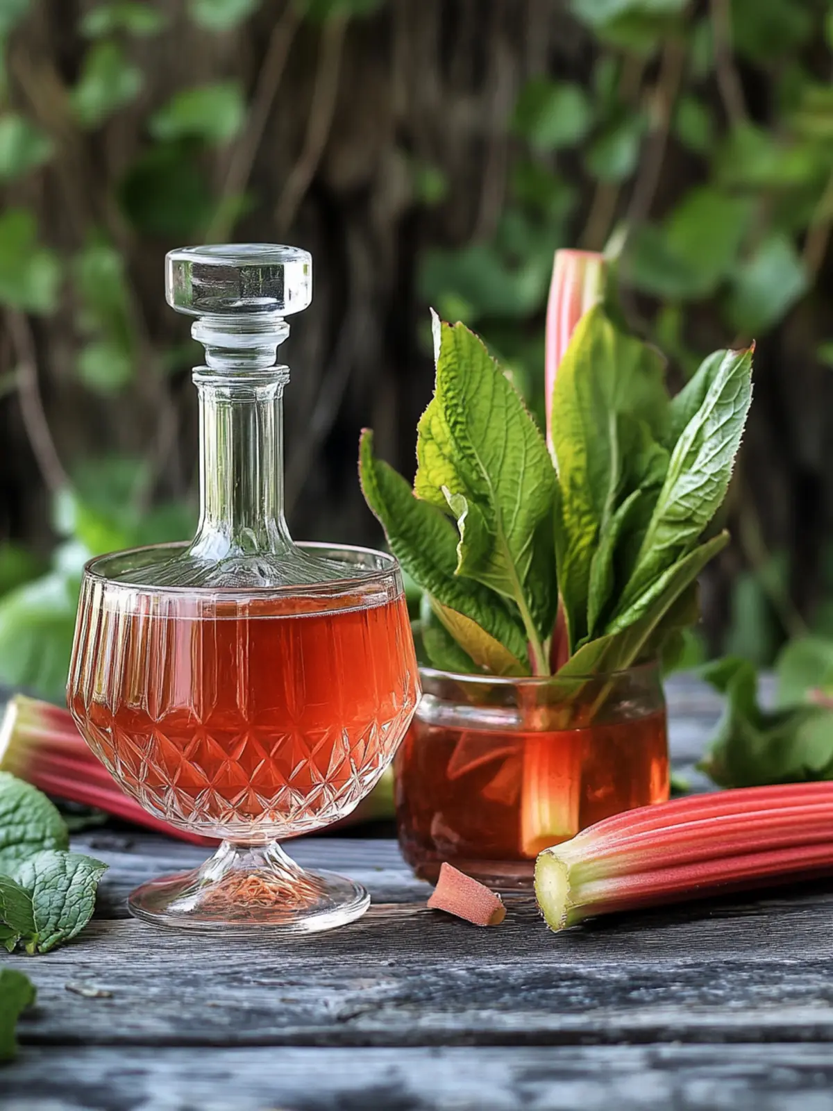 Deliciously Easy Rhubarb Liqueur: A 3-Ingredient Delight 5 Rhubarb Liqueur