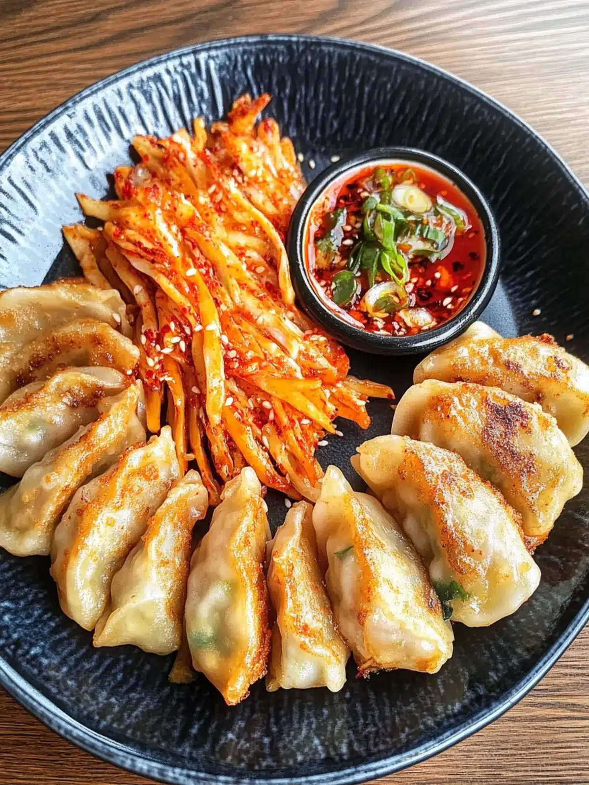 Crispy Bibim Mandu with Sweet & Spicy Gochujang Sauce 3 Bibim Mandu