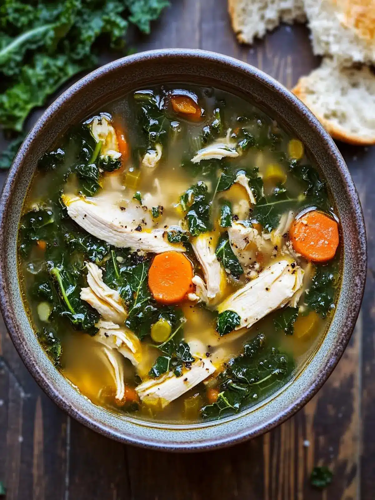 Savory Chicken Kale Soup Loaded with Flavorful Goodness 2 Chicken Kale Soup