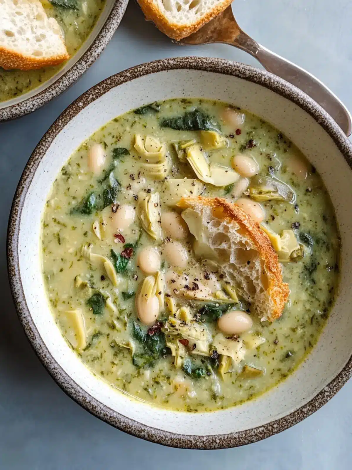 Creamy Spinach Artichoke White Bean Soup Your New Cozy Favorite 5 Spinach Artichoke White Bean Soup