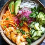 Fresh & Flavorful Spring Roll Bowls with Creamy Peanut Sauce 8 Spring Roll Bowls
