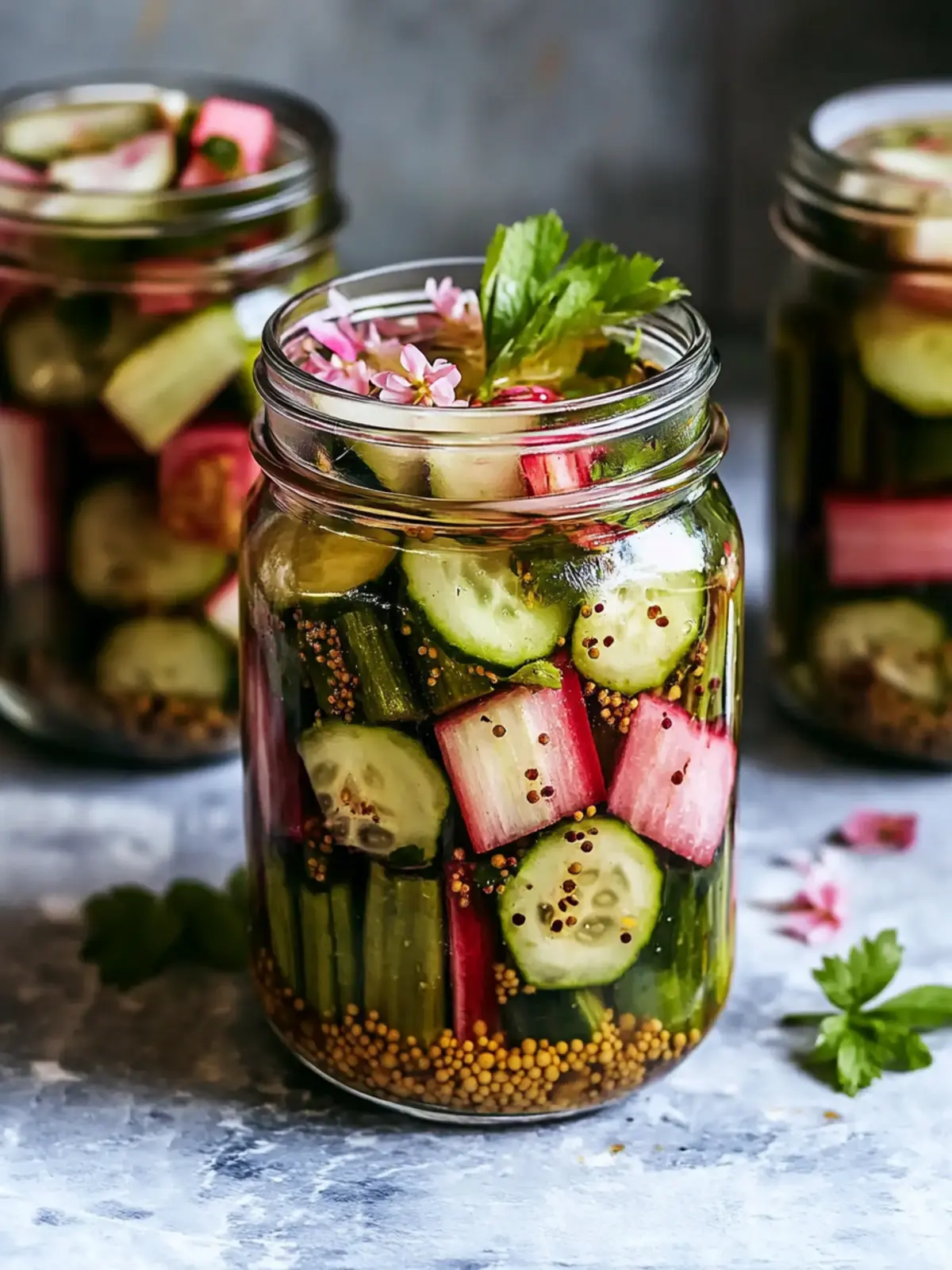 Sweet & Tangy Rhubarb Pickles: A Quick Homemade Treat 4 Sweet & Tangy Rhubarb Pickles