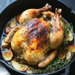 Savory Easy Cast Iron Whole Roasted Chicken for Dinner Bliss 9 Easy Cast Iron Whole Roasted Chicken