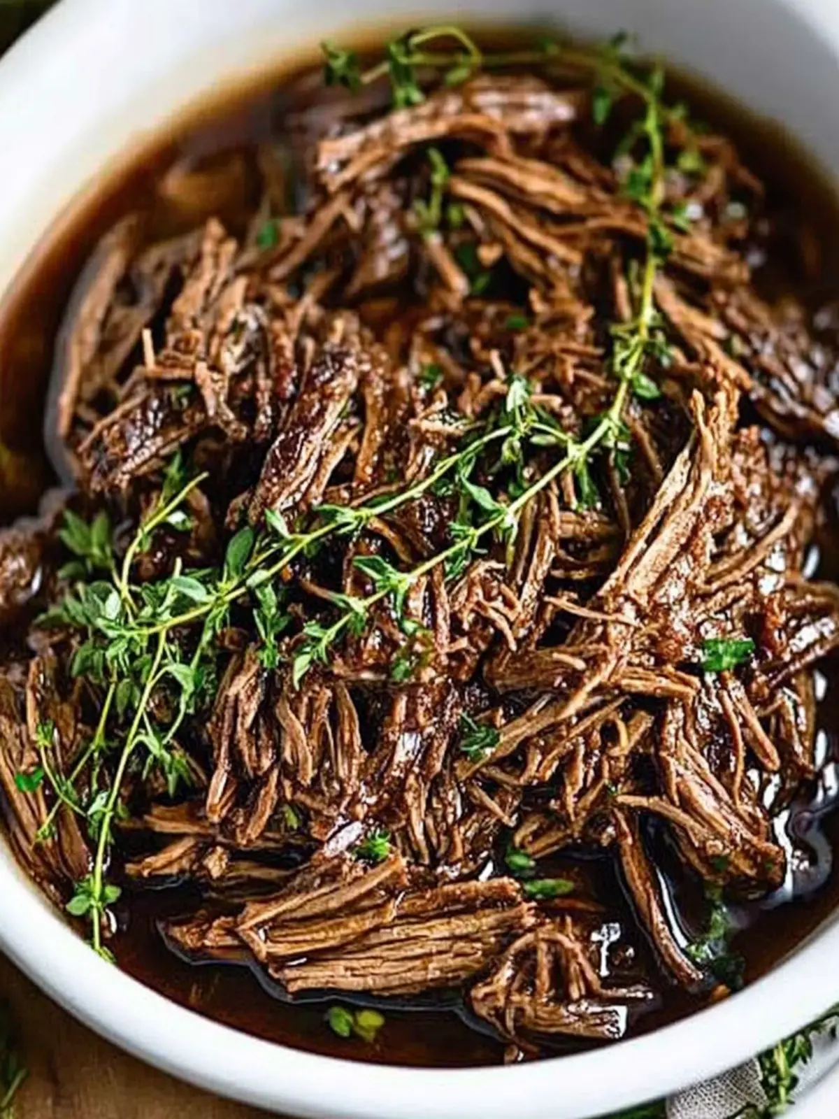 Mouthwatering Slow Cooker Shredded Balsamic Beef Perfection 4 Slow Cooker Shredded Balsamic Beef