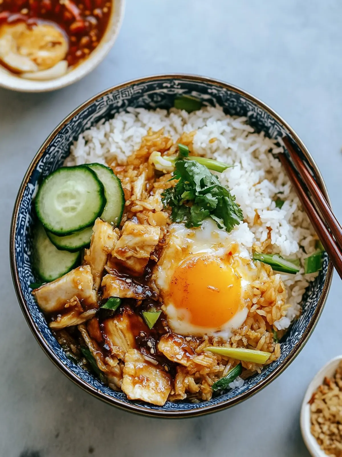 Ban Fan: Quick and Tasty Chinese Mixed Rice Bowl Recipe 5 Ban Fan, a Simple Chinese mixed rice bowl