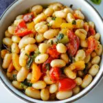 Greek Style Roasted White Beans with Vibrant Veggies Delight 8 Greek Style Roasted White Beans with Vegetables