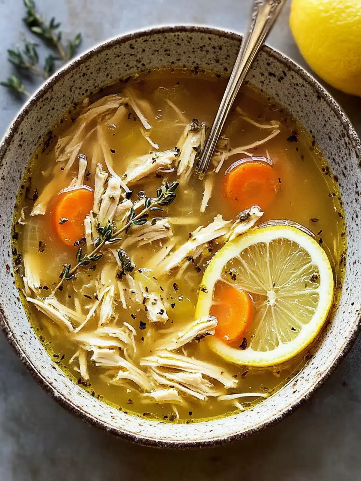Comforting Crockpot Chicken Lemon Soup for Busy Weeknights 5 Crockpot Chicken Lemon Soup