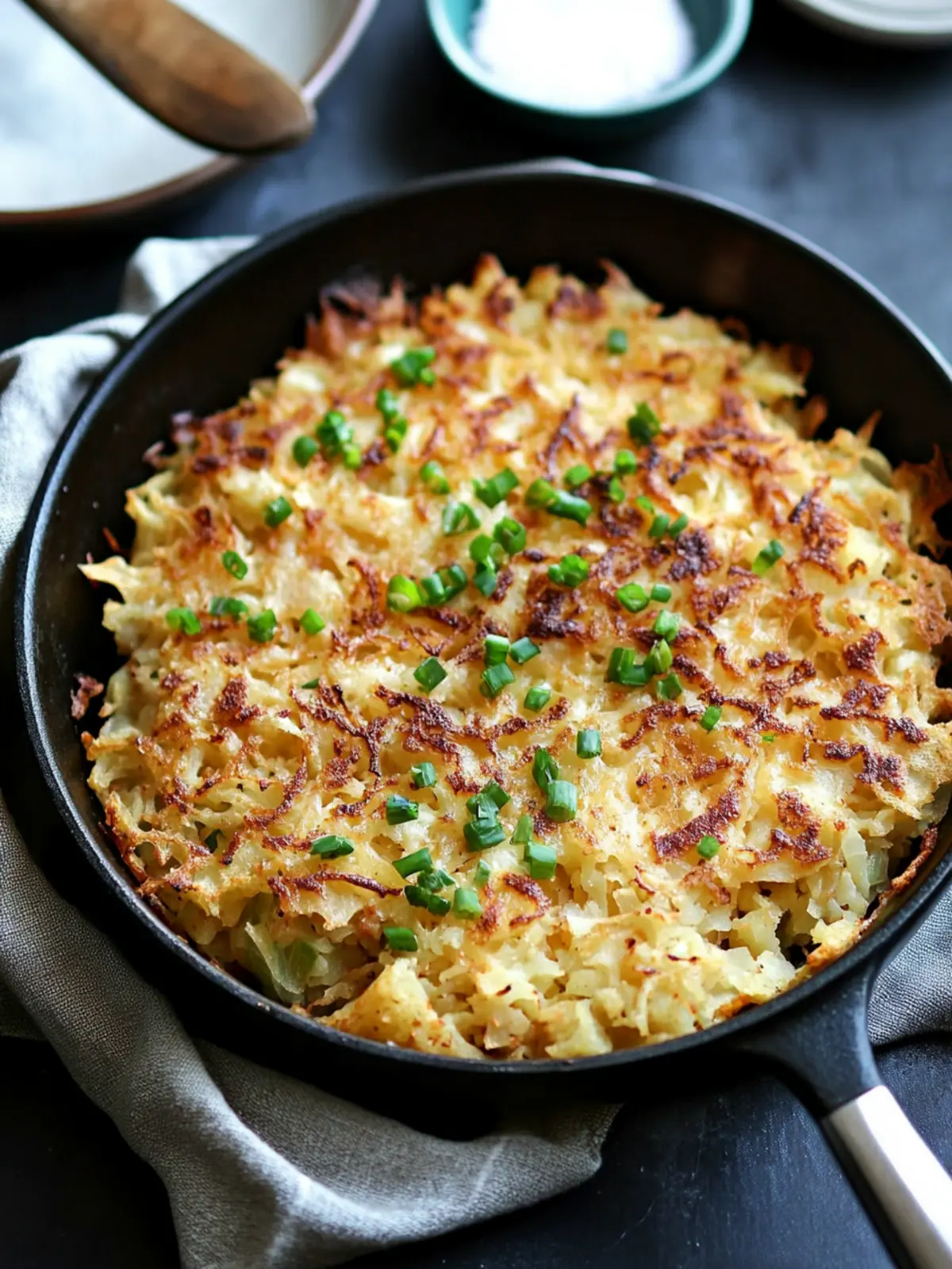 Delicious Irish Cheddar & Cabbage Hash Brown Skillet Delight 2 Irish Cheddar & Cabbage Hash Brown Skillet