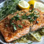 Crispy Herb-Crusted Salmon with Lemon Dill Bliss Quick Recipe 9 Crispy Herb-Crusted Salmon