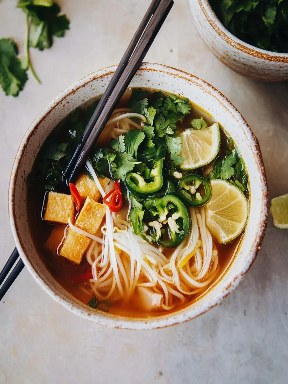 Delicious Homemade Vegan Pho: Your Ultimate Comfort Bowl 5 homemade vegan pho