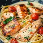 Healthy & Creamy Tuscan Salmon Pasta Made Guilt-Free and Delicious 8 Healthy & Creamy Tuscan Salmon Pasta