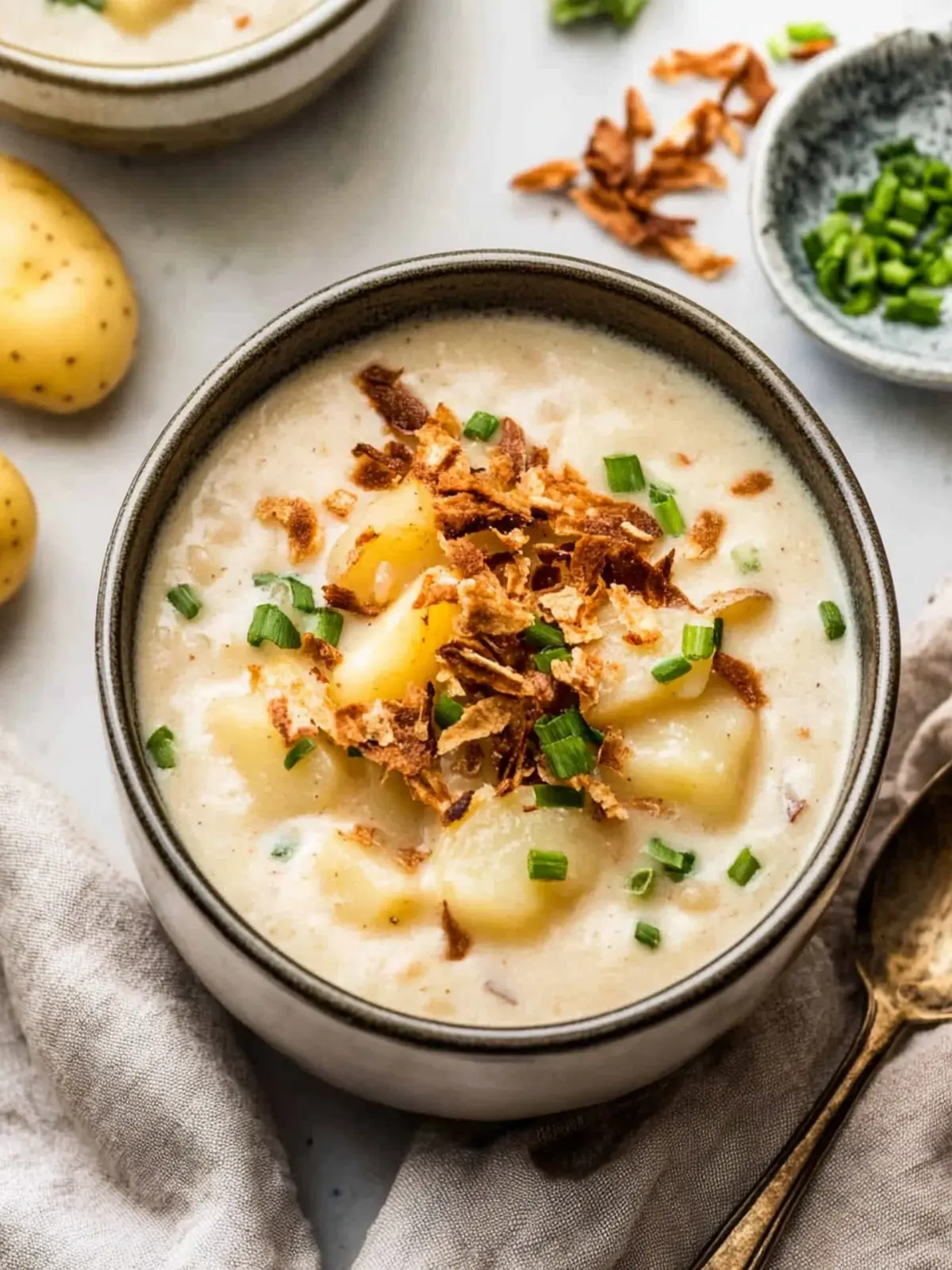 Creamy Crockpot Potato Soup Your New Comfort Food Treat 4 Crockpot Potato Soup