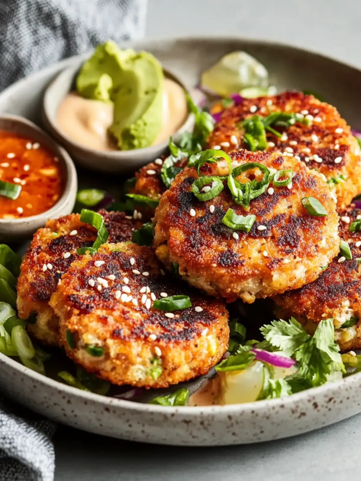 Crispy Asian Tuna Cakes: Quick, Flavorful & Gluten-Free Option 5 Asian Tuna Cakes