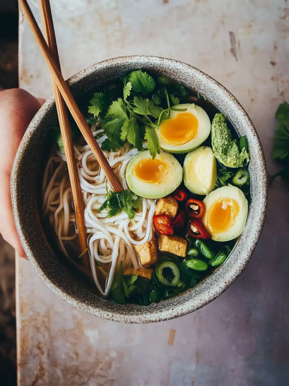 Delicious Homemade Vegan Pho: Your Ultimate Comfort Bowl 2 homemade vegan pho