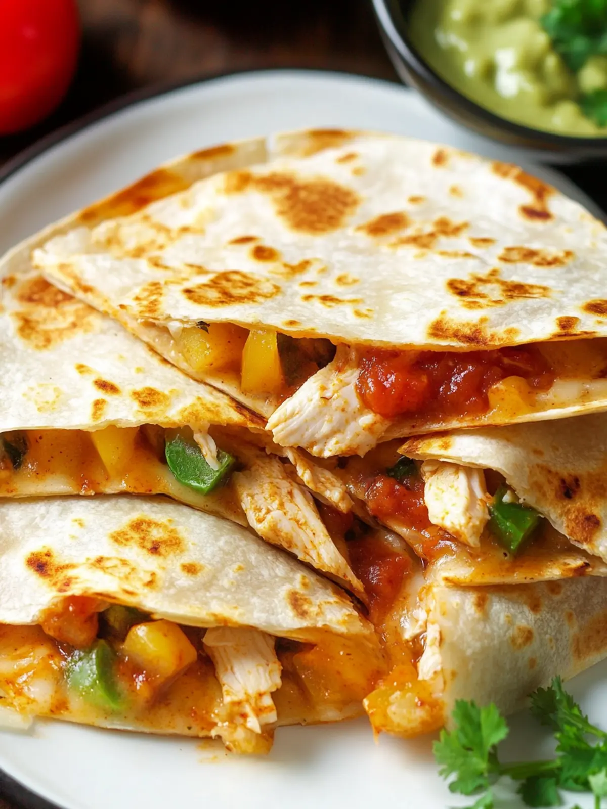 Easy Dinner Idea: BBQ Chicken Quesadilla Your Family Will Love 5 EASY DINNER IDEA BBQ CHICKEN QUESADILLA