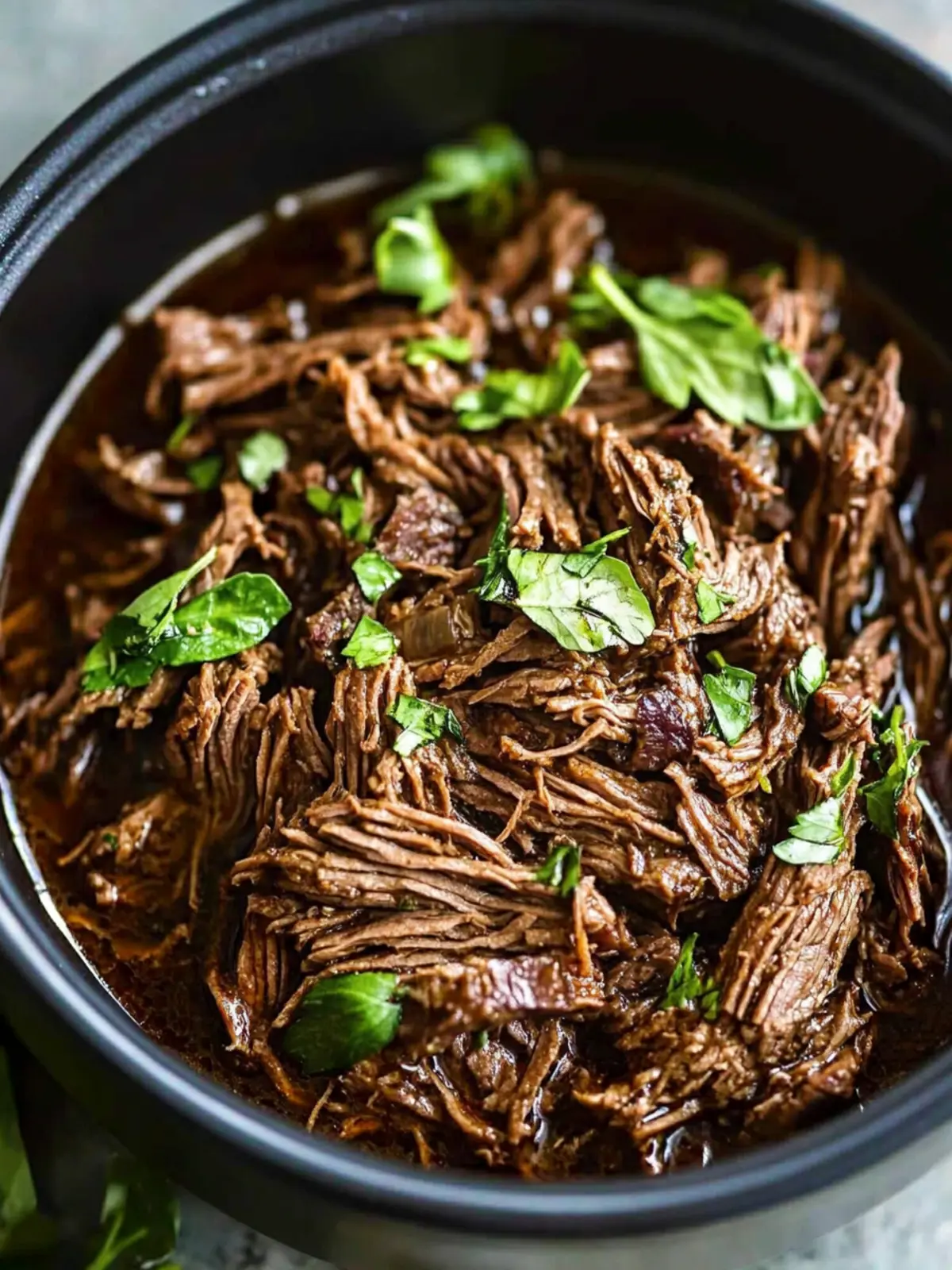 Mouthwatering Slow Cooker Shredded Balsamic Beef Perfection 3 Slow Cooker Shredded Balsamic Beef