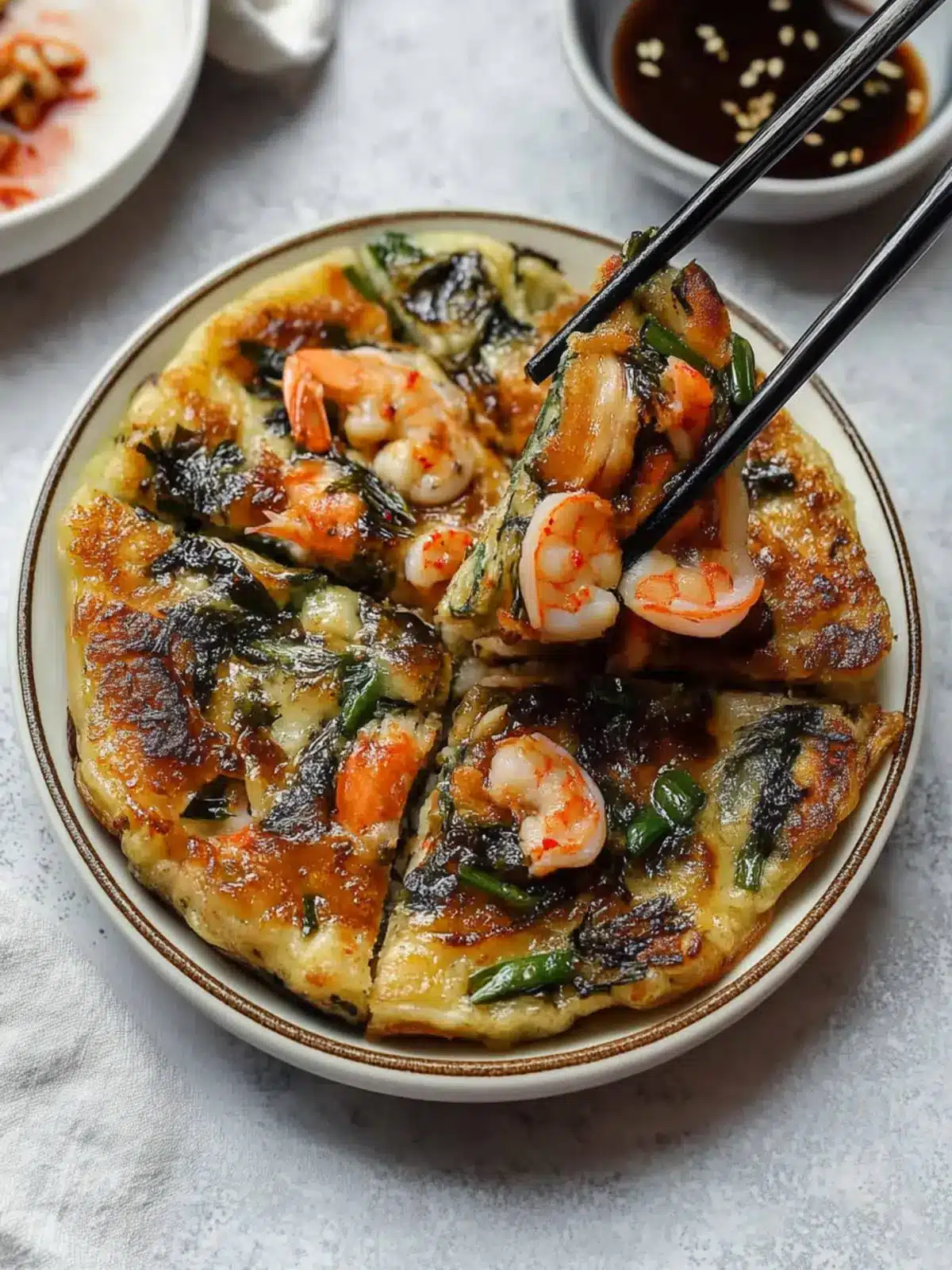 Crispy Korean Seafood Pancake That Will Wow Your Taste Buds 2 Korean Seafood Pancake