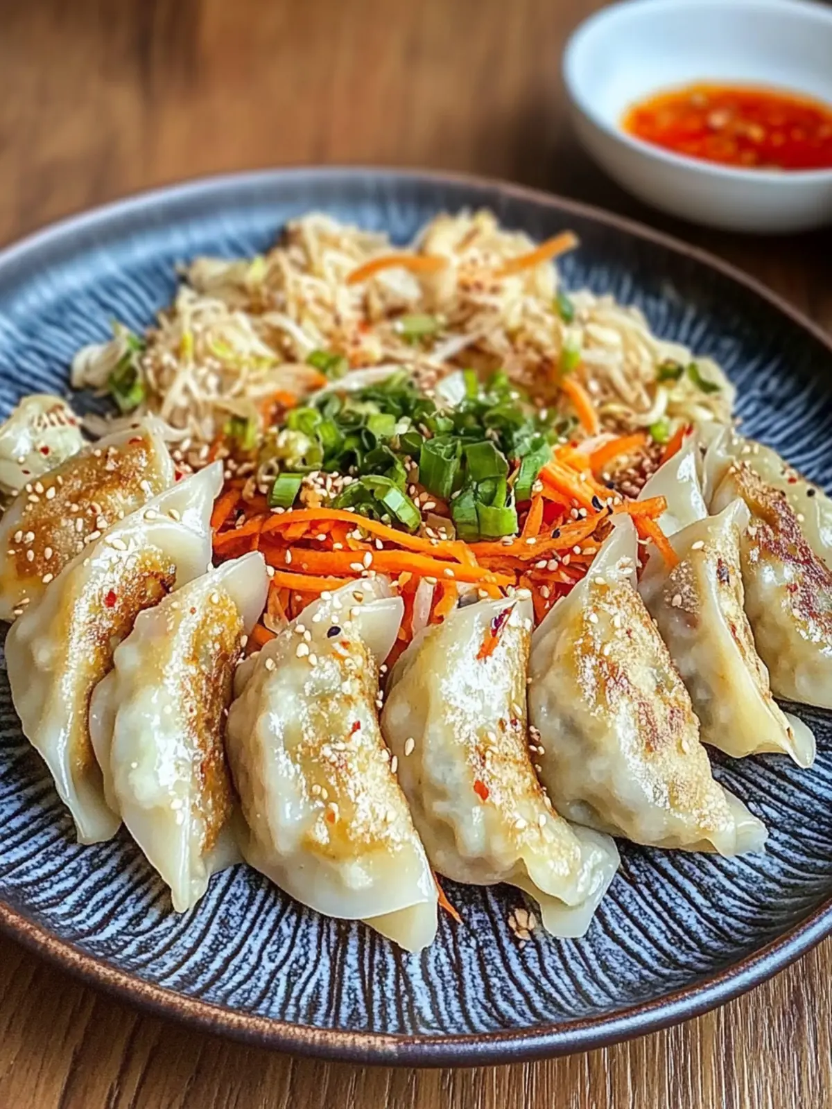 Crispy Bibim Mandu with Sweet & Spicy Gochujang Sauce 4 Bibim Mandu
