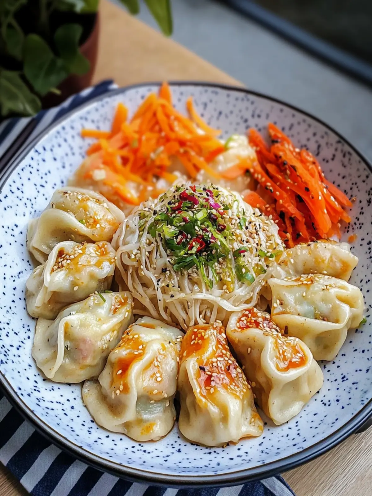 Crispy Bibim Mandu with Sweet & Spicy Gochujang Sauce 2 Bibim Mandu