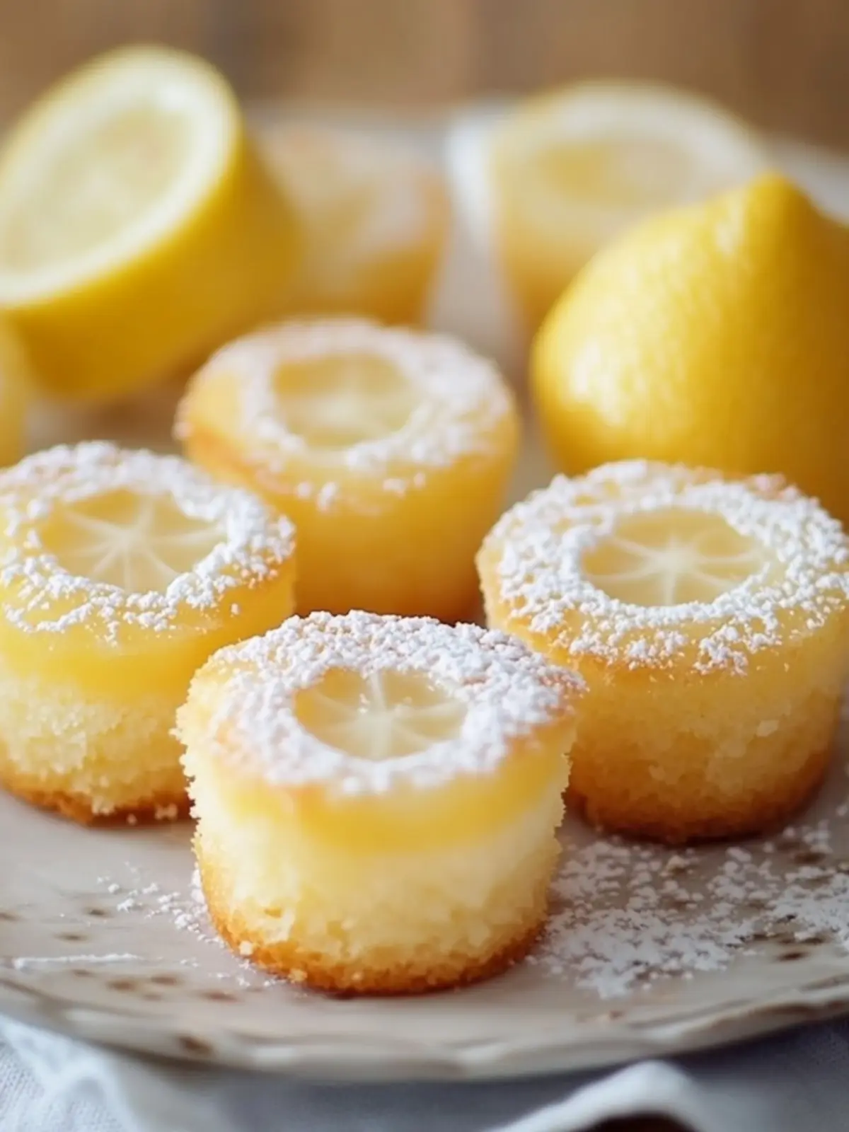 Irresistible Mini Lemon Drop Cakes for a Sweet Citrus Escape 3 Mini Lemon Drop Cakes