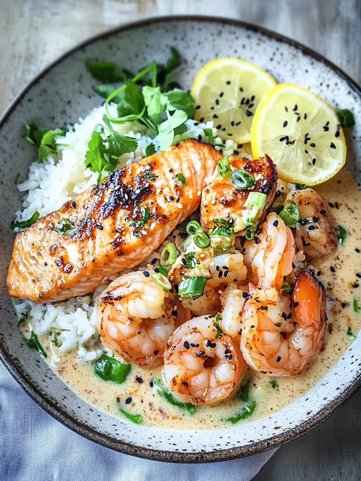 Coconut Miso Salmon with Shrimp: Easy One-Pan Delight 5 Coconut Miso Salmon with Shrimp