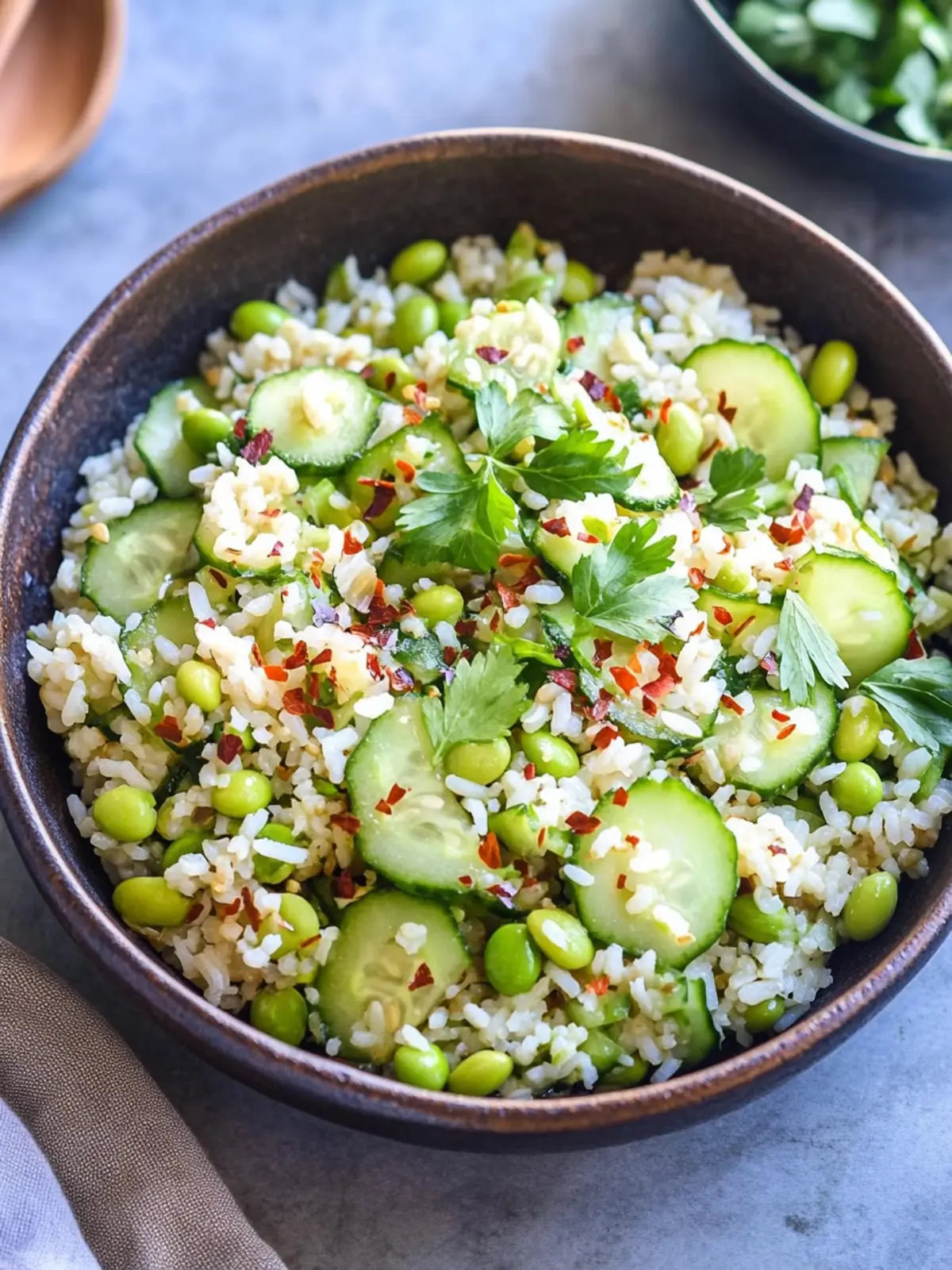 Crisp Cucumber Edamame Rice Salad for Effortless Health 4 Cucumber Edamame Rice Salad