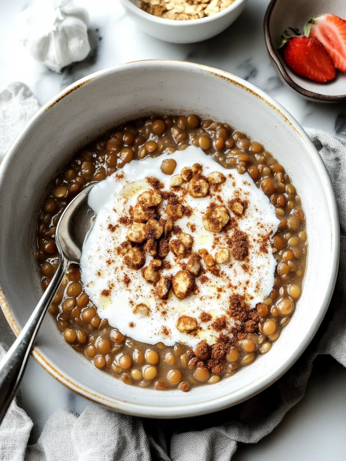 Creamy Breakfast Lentils With Cinnamon Brown Sugar Bliss 4 Breakfast Lentils With Cinnamon Brown Sugar