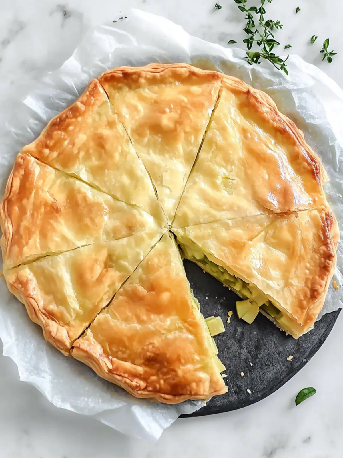 Heavenly Prasopita: A Cozy Greek Leek Pie to Savor 4 Prasopita (Greek Leek Pie)