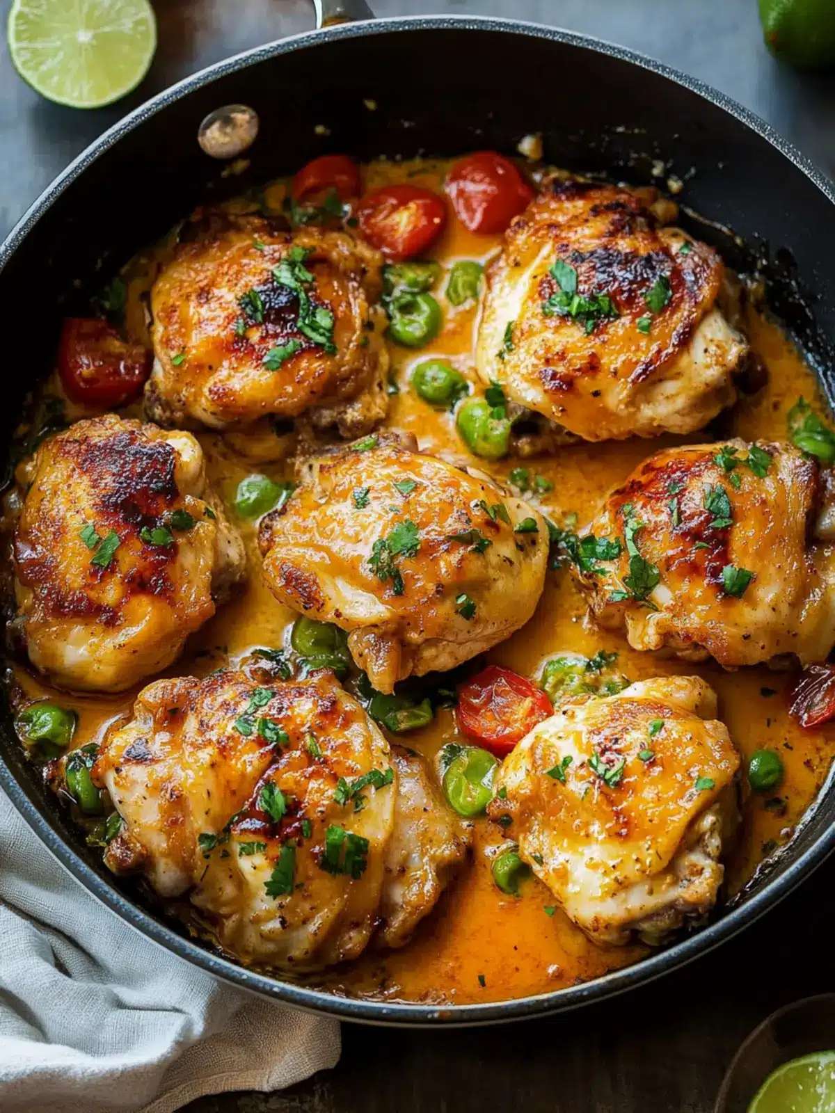 Savory Skillet Bang Bang Chicken Thighs Ready in 22 Minutes 3 Skillet Bang Bang Chicken Thighs
