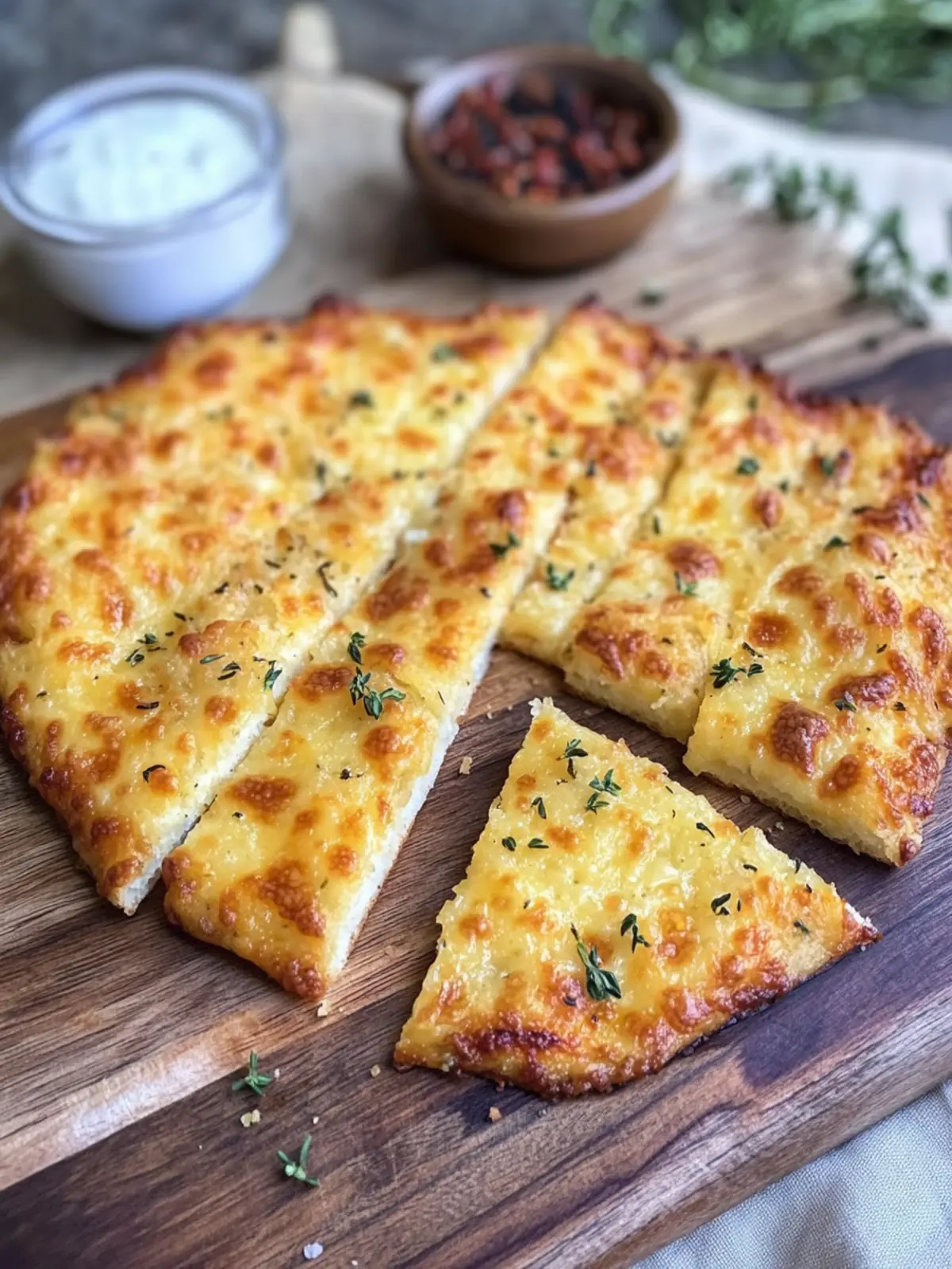 Irresistible Keto Cheesy Garlic Breadsticks in Just 4 Ingredients 3 Keto Cheesy Garlic Breadsticks