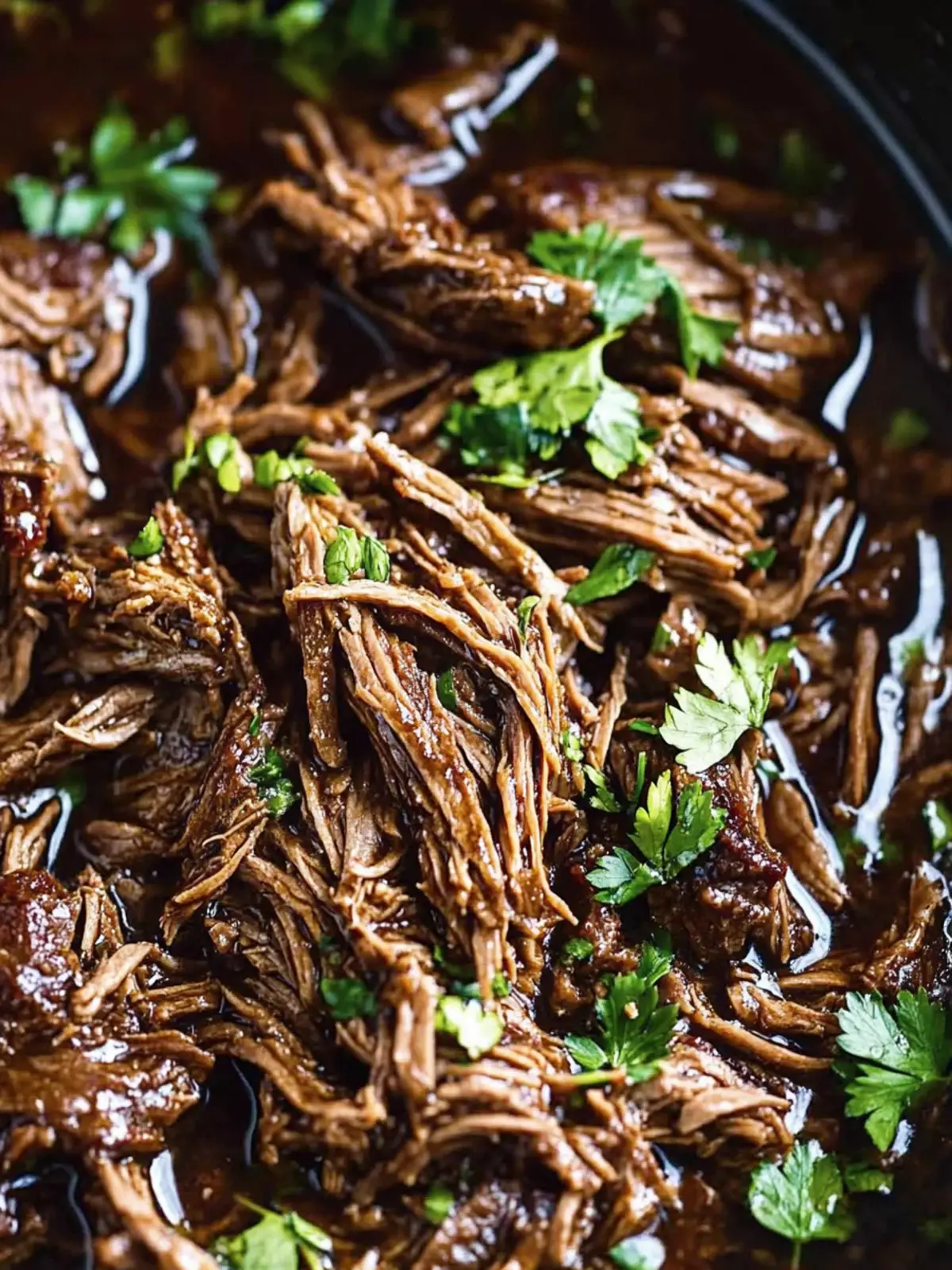Mouthwatering Slow Cooker Shredded Balsamic Beef Perfection 2 Slow Cooker Shredded Balsamic Beef
