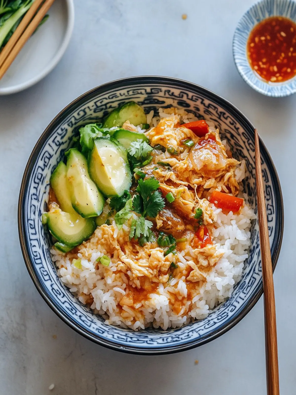 Ban Fan: Quick and Tasty Chinese Mixed Rice Bowl Recipe 3 Ban Fan, a Simple Chinese mixed rice bowl
