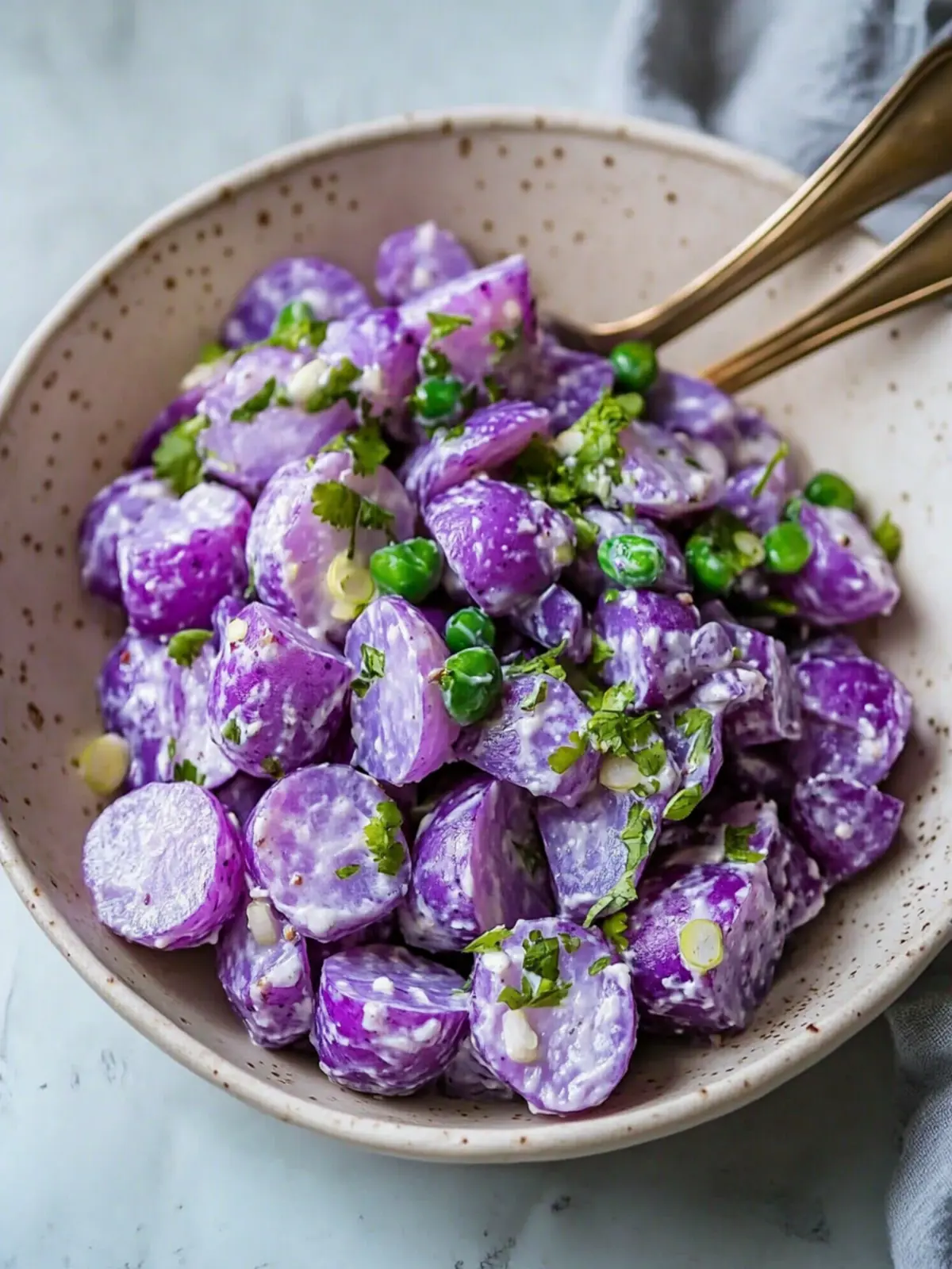 Delicious Purple Potato Salad That's a Feast for the Eyes 4 Purple Potato Salad