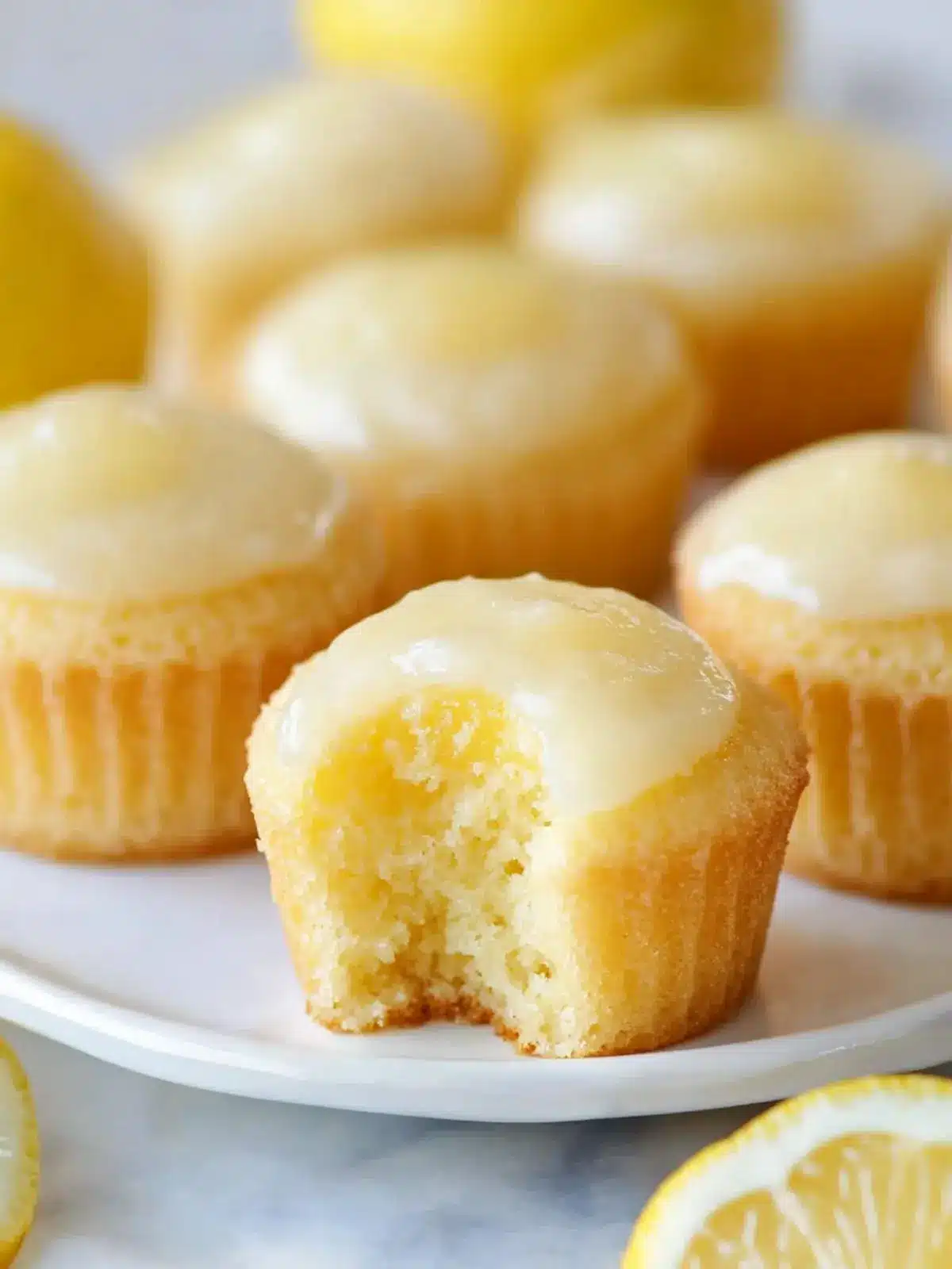Deliciously Sweet Mini Lemon Drop Cakes You’ll Love 4 MINI LEMON DROP CAKES
