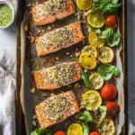 Everything Bagel Sheet Pan Salmon: Quick, Flavorful & Easy! 6 Everything Bagel Sheet Pan Salmon