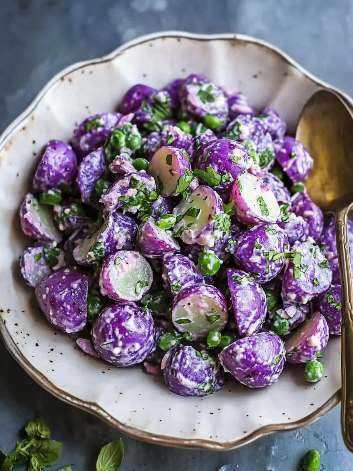 Delicious Purple Potato Salad That's a Feast for the Eyes 2 Purple Potato Salad